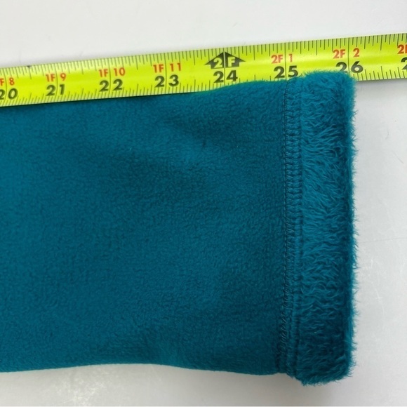 CALVIN KLEIN Performance Women’s Fleece Jacket Sz Large Teal Color Reversible - Picture 12 of 12